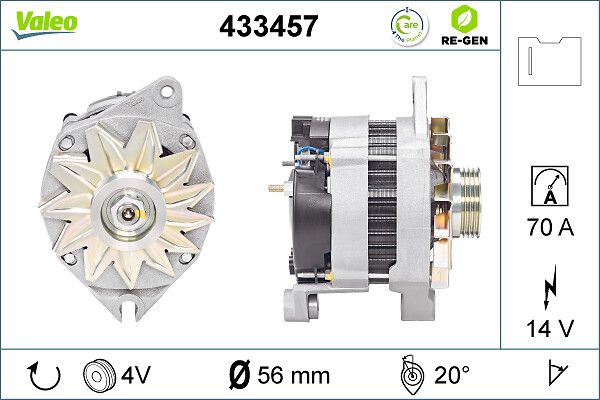 VALEO 433457 Alternator