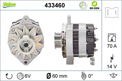 Alternator VALEO 433460