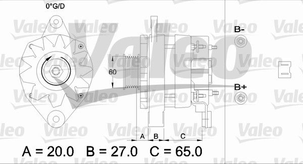 VALEO 433461 Alternator