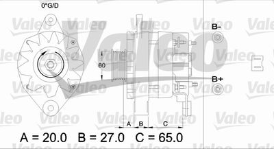 Alternator VALEO 433461