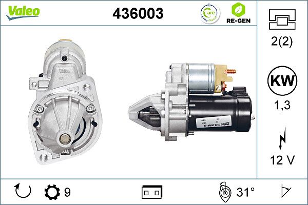 VALEO 436003 Starter