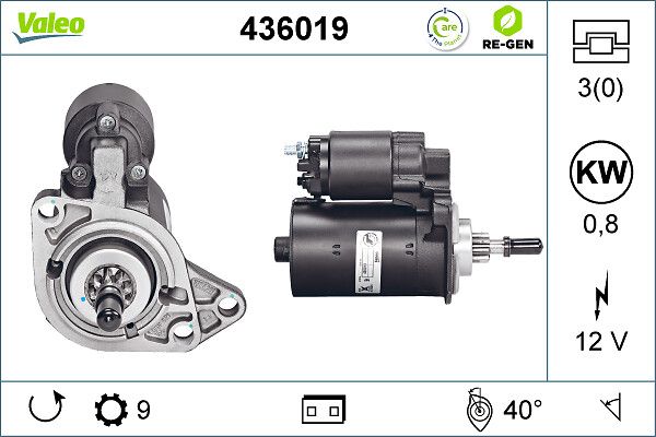 VALEO 436019 Starter