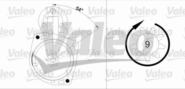 VALEO 436021 Starter