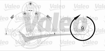 Starter VALEO 436040