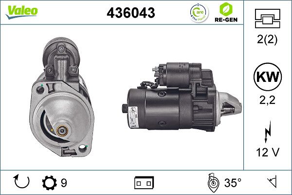 VALEO 436043 Starter