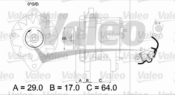 VALEO 436112 Alternator