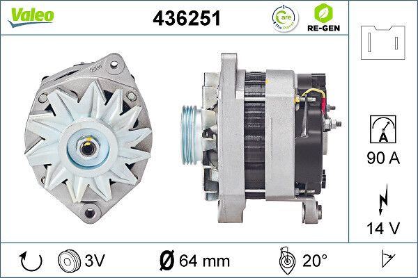 VALEO 436251 Alternator