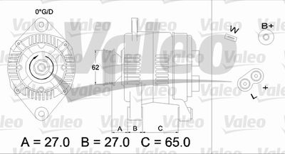 Alternator VALEO 436280