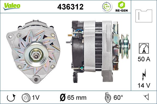 VALEO 436312 Alternator
