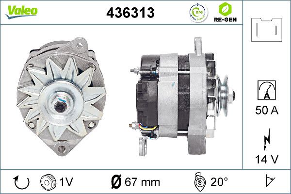 VALEO 436313 Alternator