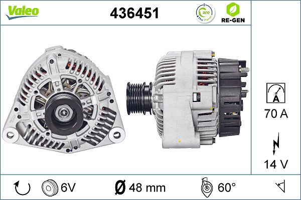 VALEO 436451 Alternator