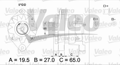 Alternator VALEO 436462