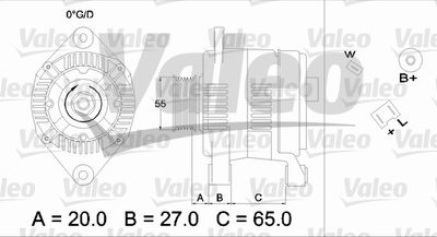 Alternator VALEO 436463