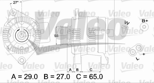 VALEO 436471 Alternator