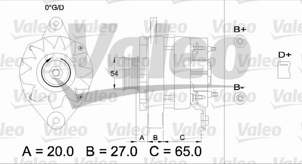 VALEO 436473 Alternator