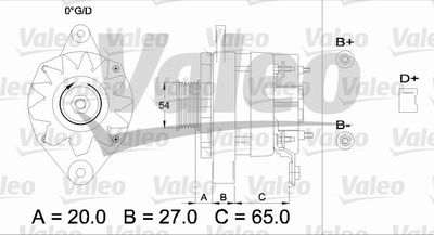 Alternator VALEO 436473
