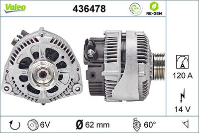 Alternator VALEO 436478
