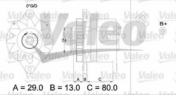 VALEO 436505 Alternator