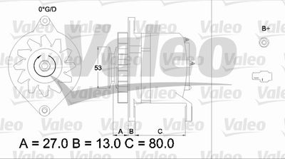 Alternator VALEO 436507