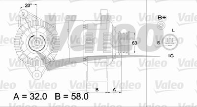 Alternator VALEO 436541