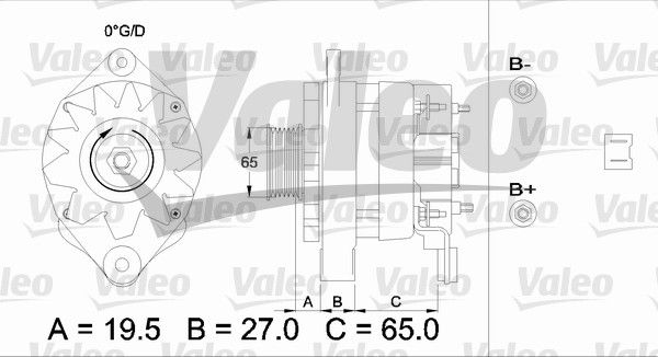 VALEO 436594 Alternator