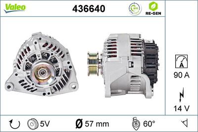 Alternator VALEO 436640