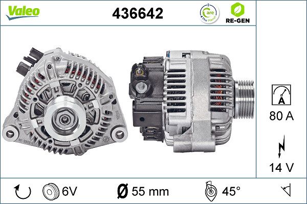 VALEO 436642 Alternator