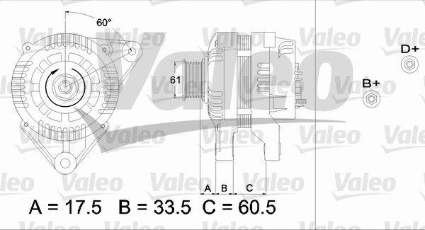 VALEO 436719 Alternator
