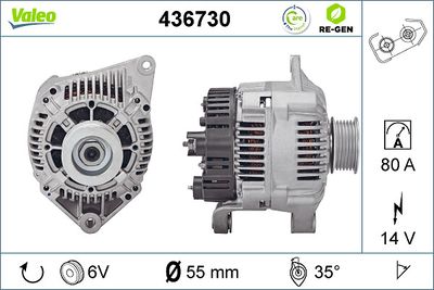 Alternator VALEO 436730
