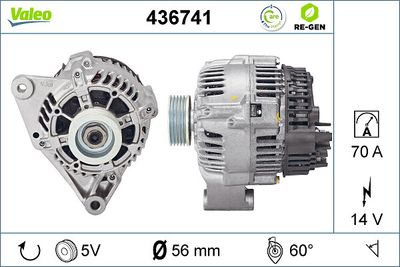 Alternator VALEO 436741