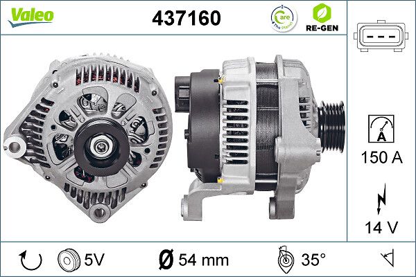 VALEO 437160 Alternator