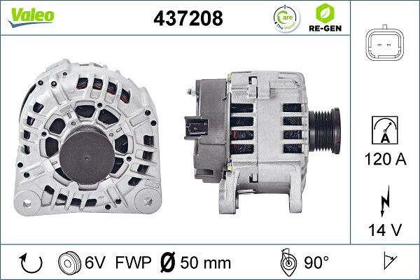 VALEO 437208 Alternator