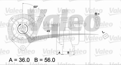 Alternator VALEO 437225