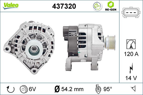 VALEO 437320 Alternator