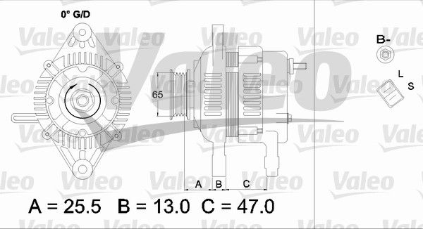 VALEO 437333 Alternator