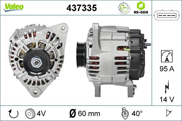 VALEO 437335 Alternator