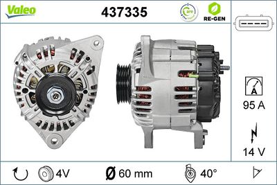 Alternator VALEO 437335