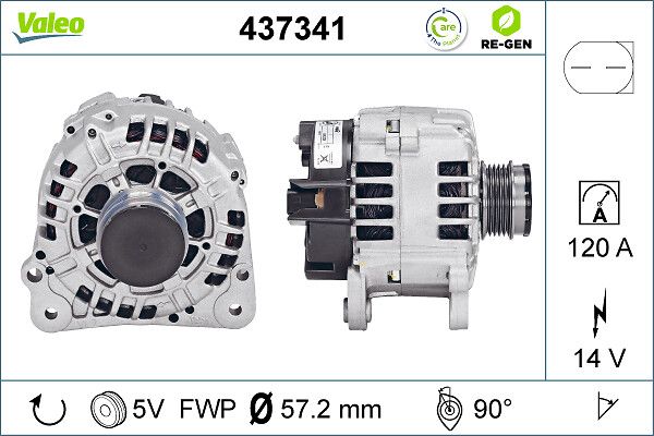 VALEO 437341 Alternator