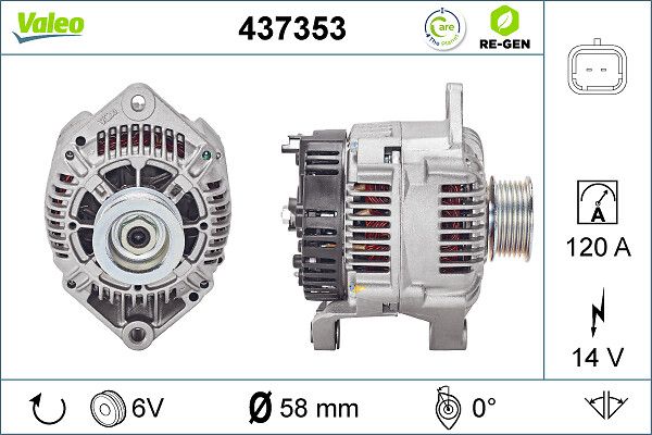 VALEO 437353 Alternator