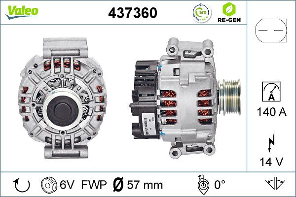 VALEO 437360 Alternator