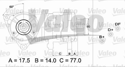 Alternator VALEO 437388
