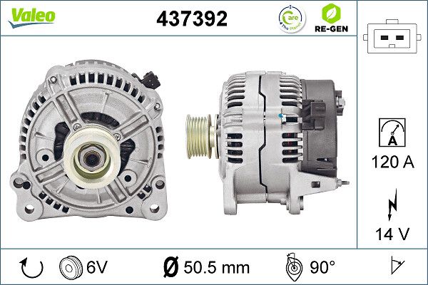 VALEO 437392 Alternator
