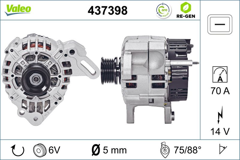 VALEO 437398 Alternator