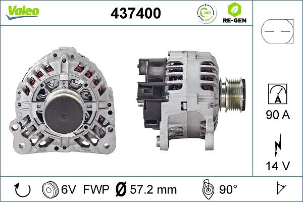 VALEO 437400 Alternator