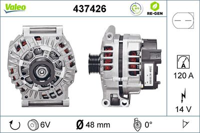Alternator VALEO 437426