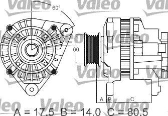 VALEO 437427 Alternator