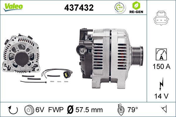VALEO 437432 Alternator