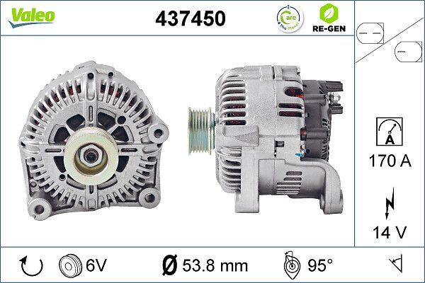 VALEO 437450 Alternator