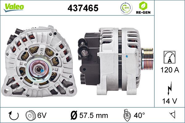 VALEO 437465 Alternator