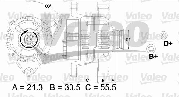 VALEO 437466 Alternator